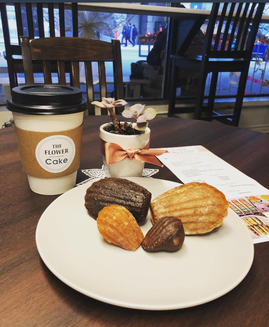Coffee and madeleines